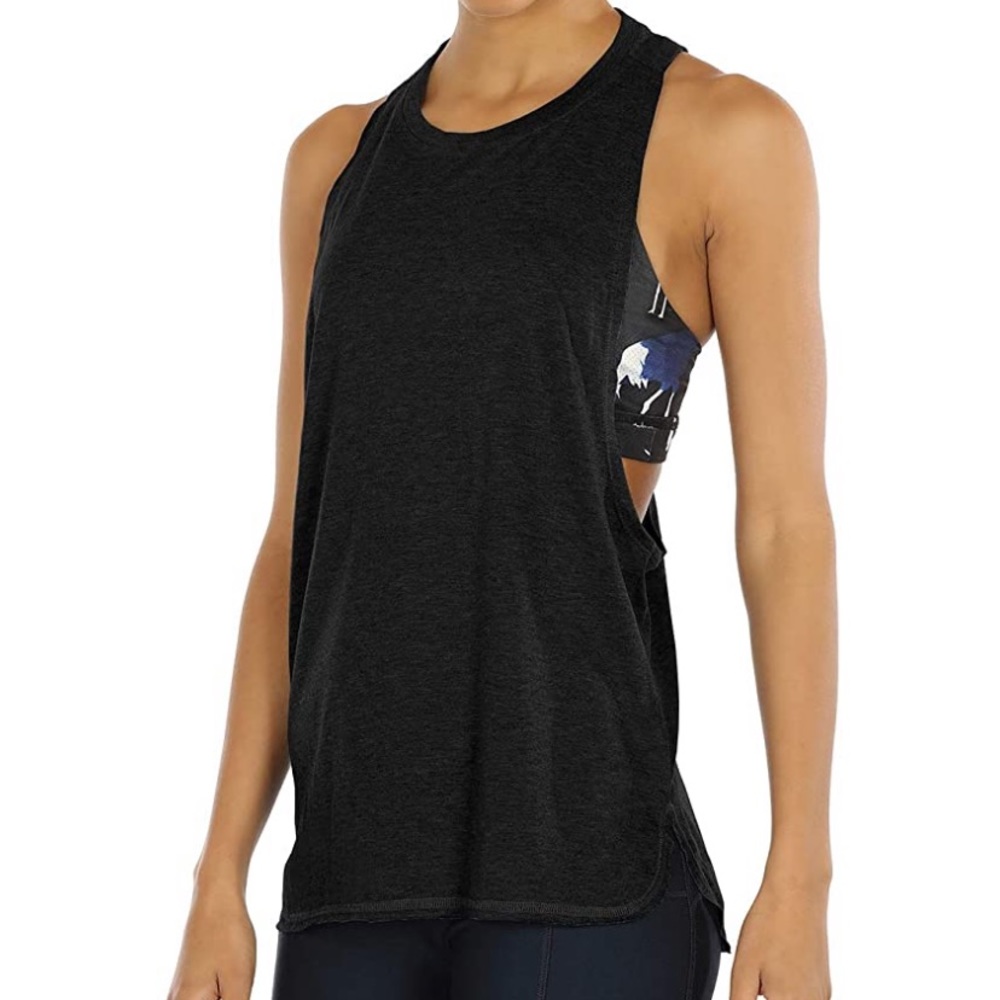 Black muscle shirt